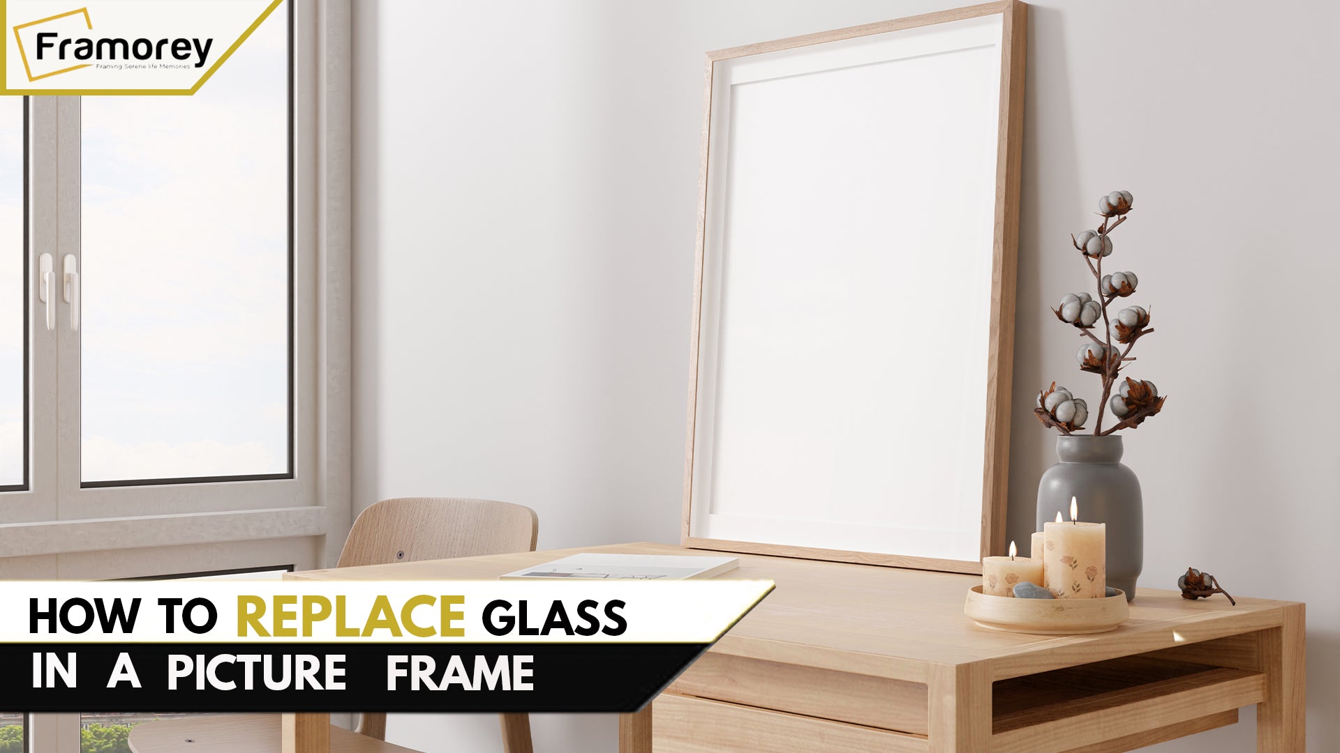 How to Replace a Glass in a Picture Frame