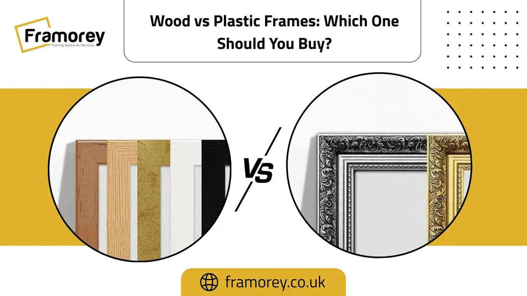Wood vs Plastic Frames: Which One Should You Buy?