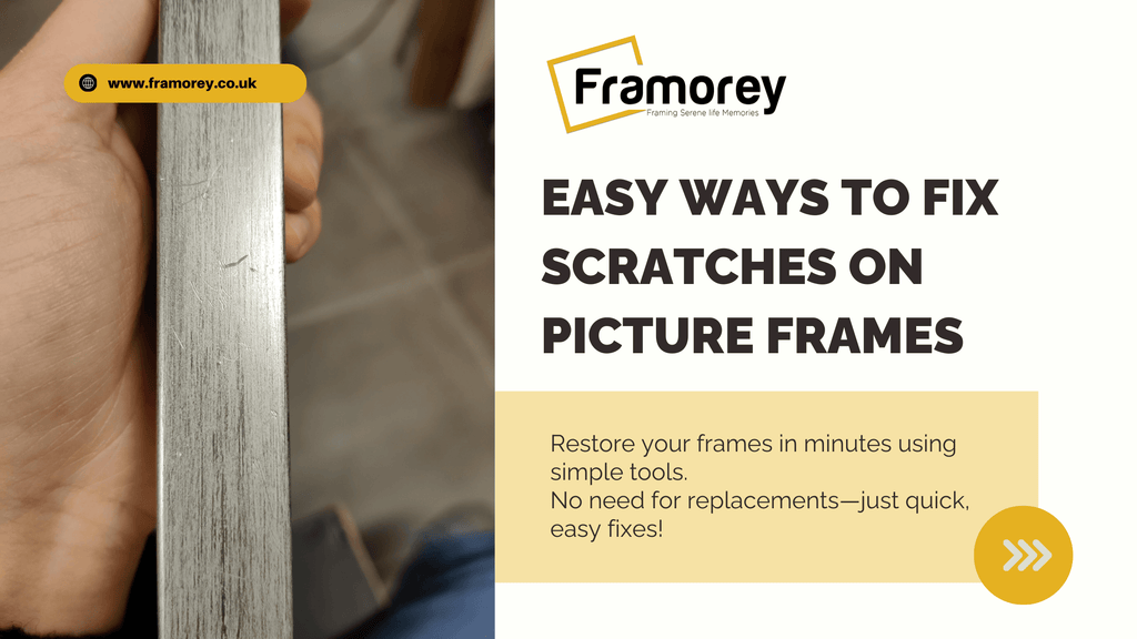 Easy Ways to Fix Scratches on Wood or Metal Frames