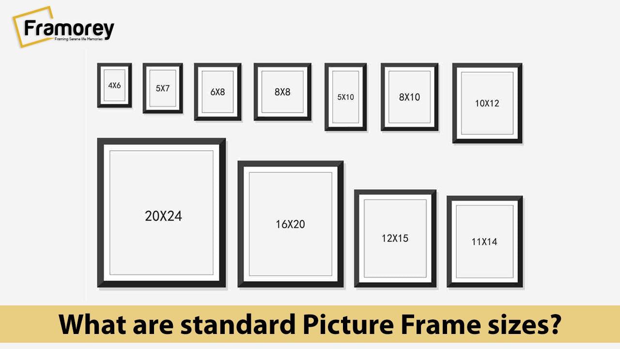Normal Size Frame Frame Sizes Guide – Find the Perfect Fit for Every Picture – FRAMOREY