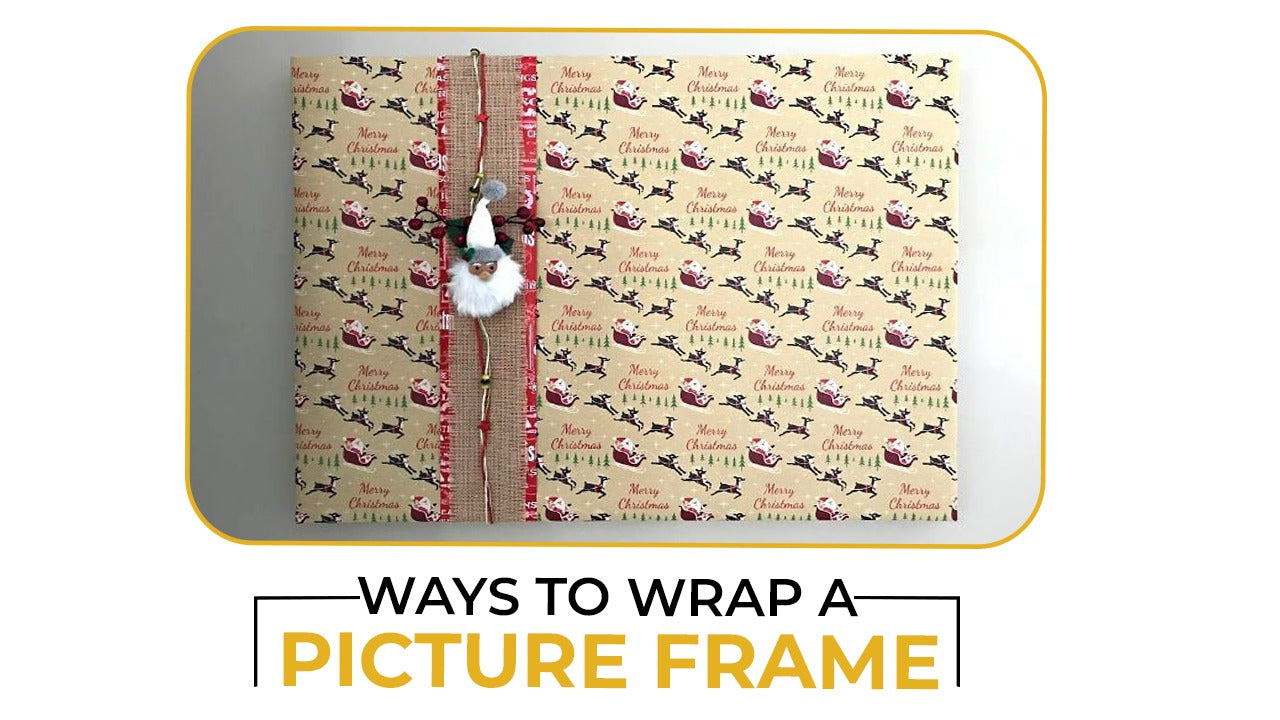 Best Ways to Wrap a Picture Frame - Framorey
