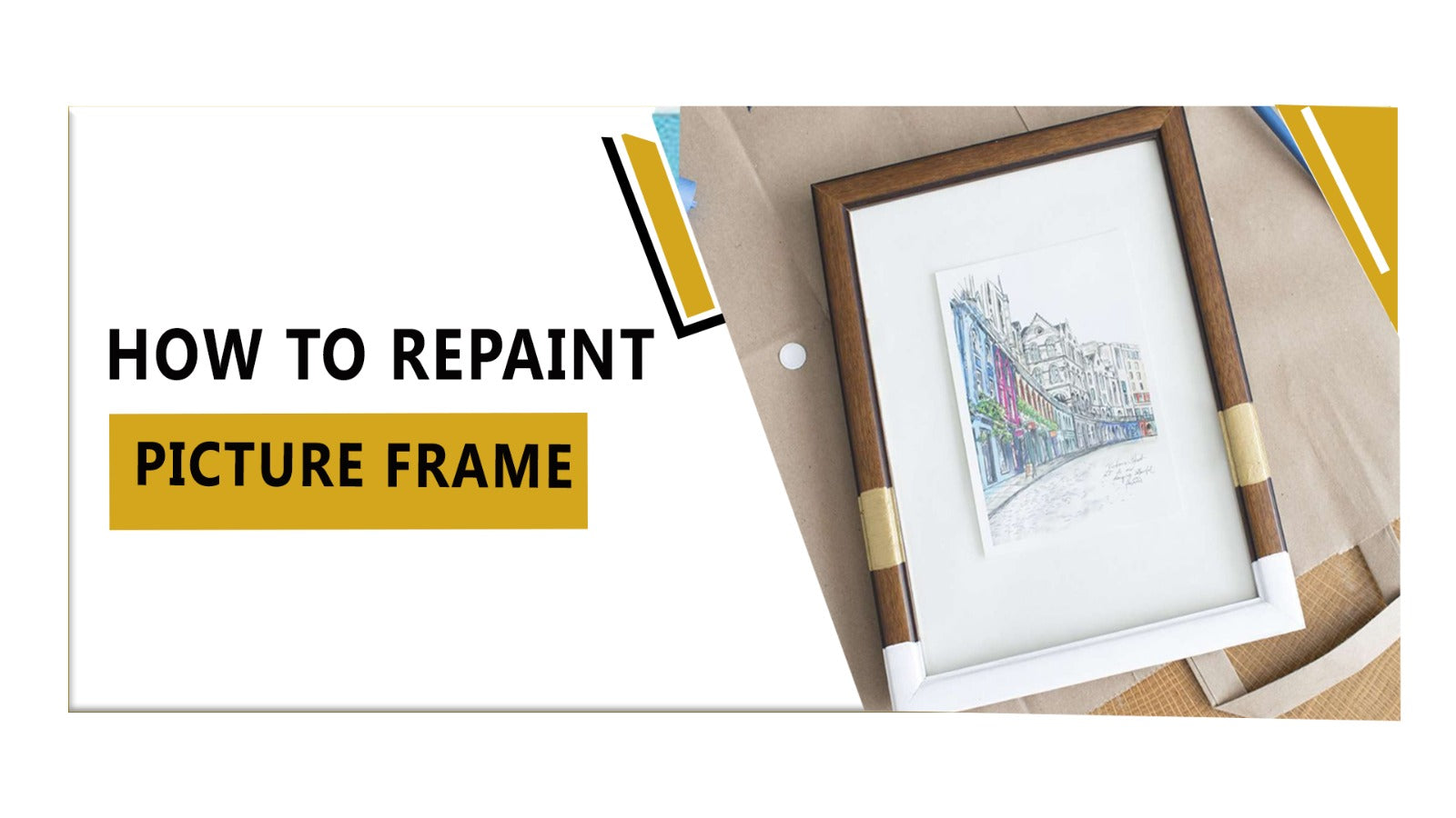 How to Repaint Picture Frames?