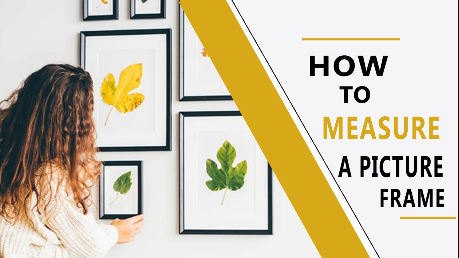 How to measure a picture frame