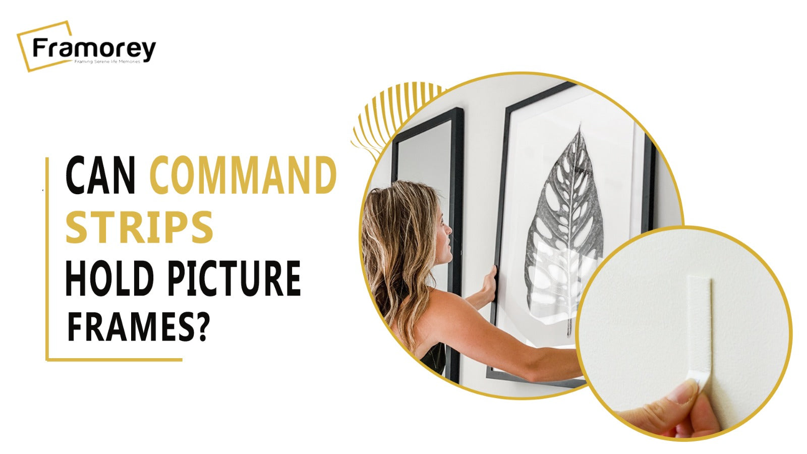 Can Command Strips Hold Picture Frames? 