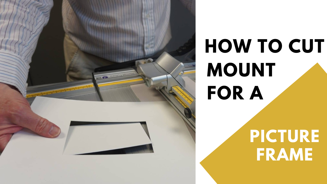 How to Cut a Mount for a Picture Frame