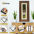 Panoramic Size Walnut Wooden Picture Frame Big Step Style with Ivory Mount