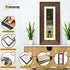Panoramic Walnut Wooden Picture Frame Big Step Style, With White Mount