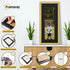 Panoramic Size Glitter Sparkle Gold Photo Frames With Black Mount
