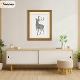 Beech Picture Frame With Ivory Mount
