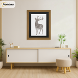 Beech Picture Frame With Black Mount