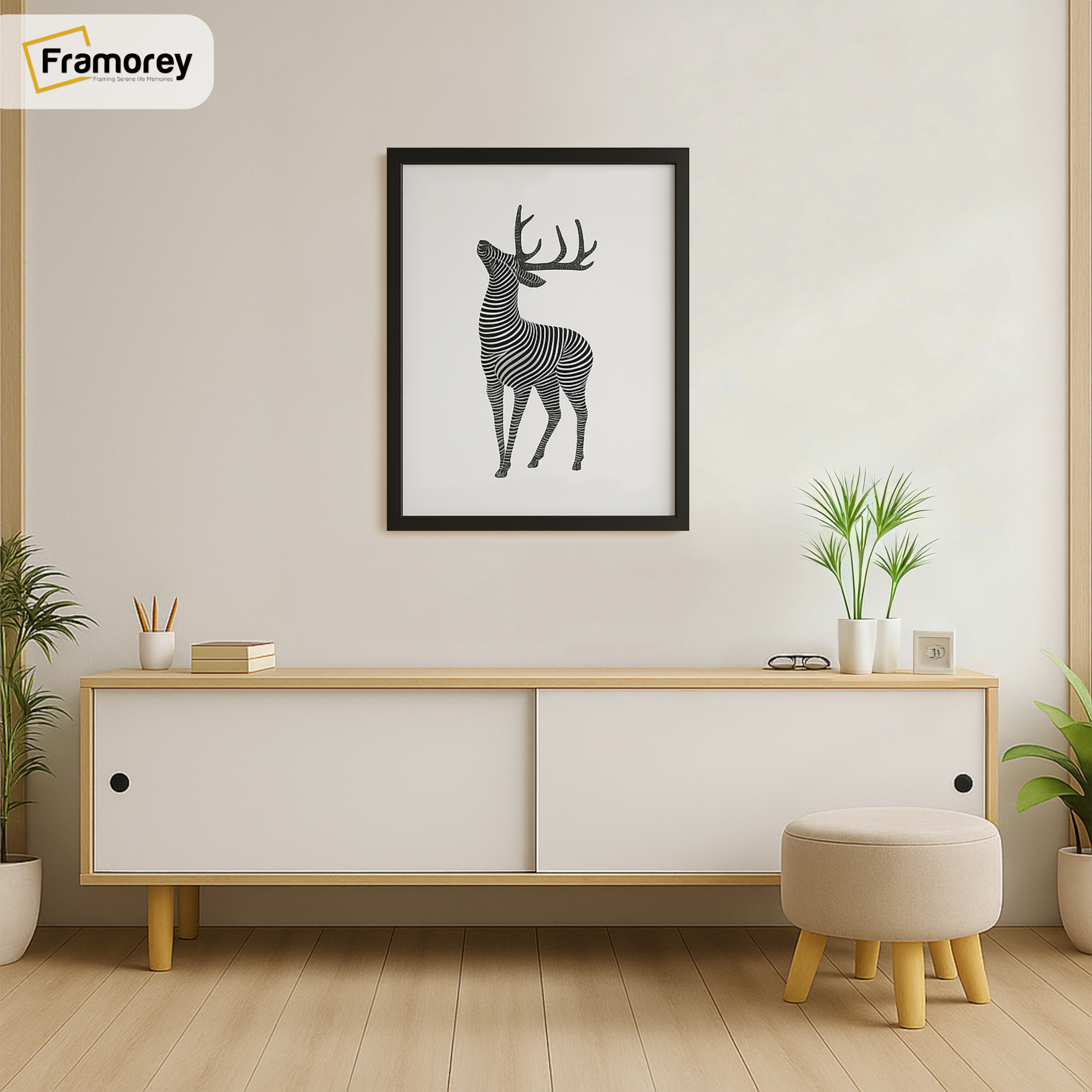 Black Thin Matt Picture Frame Poster Frames Wall Decor Frame