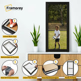 Flat Panoramic Black Picture Photo Frame Wall Art Poster Frame