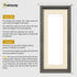 Panorama Style Grey Oslo Picture Frames With Ivory Mount