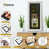 Panoramic Size White Picture Frame Shabby Wall Frames With Black Mount