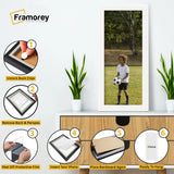 Panoramic Step Style White Picture Frame Wall Art Poster Frame