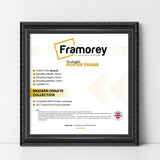 Square Size Black Shabby Picture Frame Photo Frames