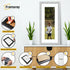 Panoramic Size Glitter Sparkle Silver Photo Frames With White Mount