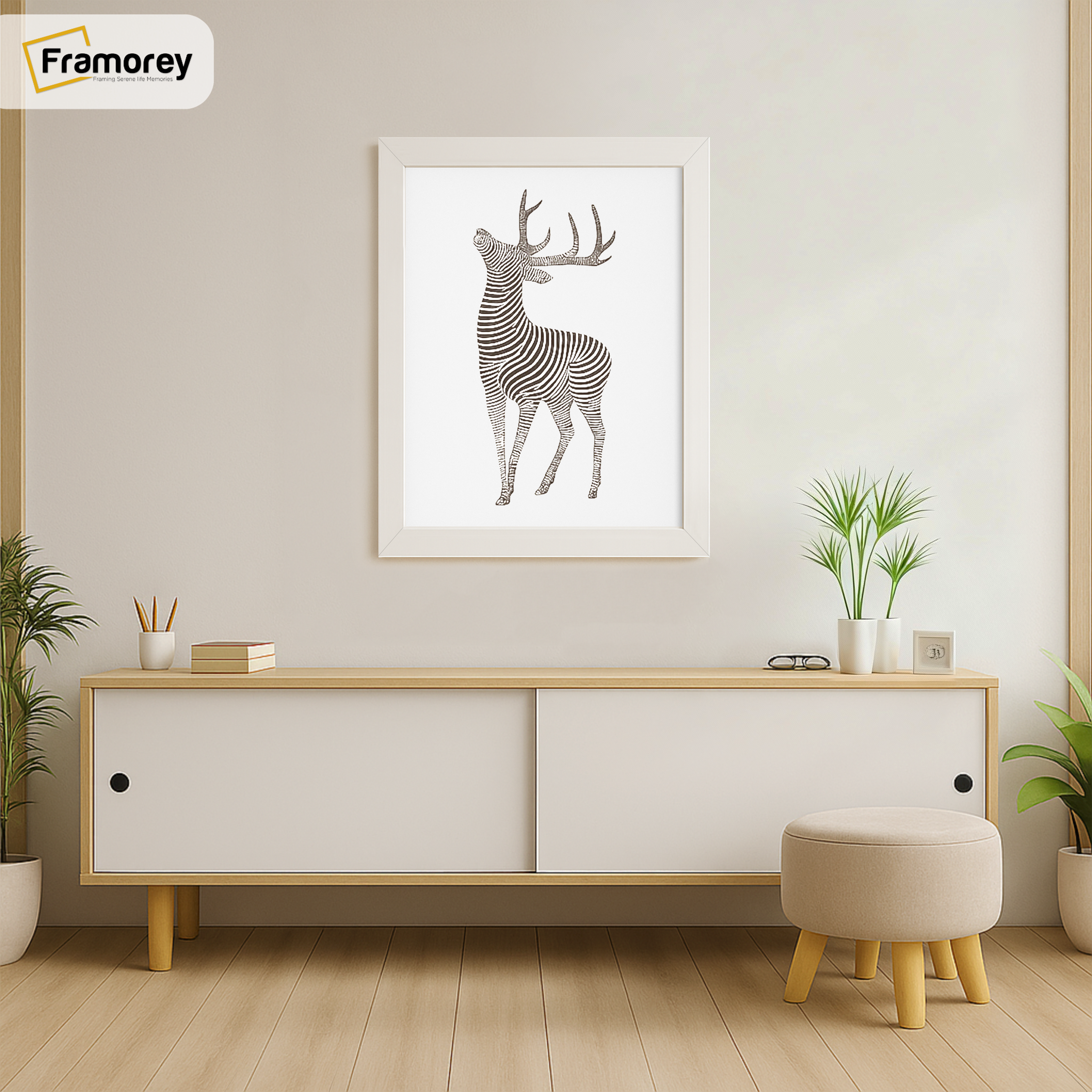 White Picture Frame Wall Decor Frames