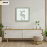 Square Size Green Thin Matt Picture Frame Poster Frames