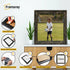 Square Size Black Picture Frame Vintage Distressed Photo Frames