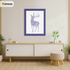 Purple Picture Frame Wall Décor Frames