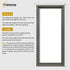 Panorama Style Grey Oslo Photo Frame Panoramic Picture Frames