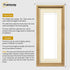 Panorama Style Oak Oslo Picture Frames With Ivory Mount