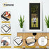 Panoramic Step Style White Photo Frame With Black Mount