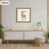 Square Size Thin Matt Oak Picture Frame Poster Frames