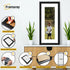 Panoramic Size Glitter Sparkle Black Photo Frames With White Mount