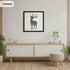 Square Size Black Picture Frames with Thin Matt Poster Frames