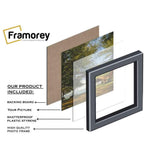 Square Size Green Picture Frame Wall Decor Frames
