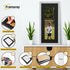 Panoramic Size Glitter Sparkle Silver Photo Frames With Black Mount