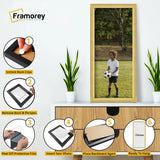 Panoramic Size Glitter Sparkle Gold Photo Frames Wall Art Frame