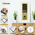 Panoramic Step Style White Photo Frame With Ivory  Mount