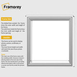 Antique Style Square Size Silver Picture Frame Wall Art Photo Frame