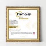 Square Size Gold Shabby Picture Frame Photo Frames
