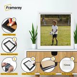 Square Size White Oslo Photo Frames Wall Art Poster Frames