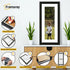 Flat Panoramic Black Picture Photo Frame With White Mount