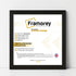 Flat Square Size Black Picture Photo Frame Wall Art Poster Frame
