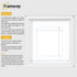 Square Size White Oslo Photo Frames Wall Art Frames With White Mount