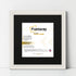 Antique Style Square White Picture Frame Wall Art Frame With Black Mount