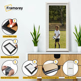 Shabby Chic Effect Panoramic Style White Photo Frame Picture Frame