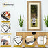 Flat Panoramic Oak Photo Frame Wall Art Poster Frame With Ivory Mount