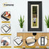 Panoramic Size Black Wooden Picture Frame Big Step Style with Ivory Mount