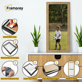 Flat Panoramic Oak Picture Photo Frame Wall Art Poster Frame