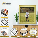 Step Style Square Size Gold Picture Frame Wall Art Poster Frame