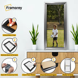 Panorama Style Silver Oslo Photo Frame Panoramic Picture Frames