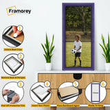 Antique Style Panoramic Purple Picture Frame Wall Art Photo Frame