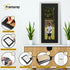 Panoramic Size Glitter Sparkle White Photo Frames With Black Mount